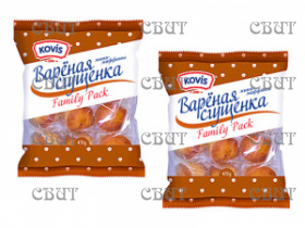 Мини-маффины с кремом вареная сгущенка Kovis 470 г/6 шт  