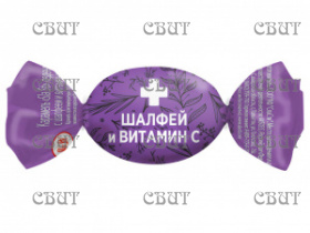 Карамель Sla Sti с шалфеем и витамином С 1кг*5шт 225