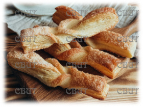 Бантики (с сахаром) 1,3 кг 15 сут