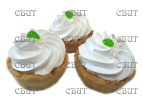 Корзиночка с начинкой киви 1,6кг (20 суток) №119