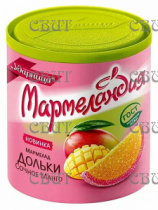 Мармелад Дольки СОЧНОЕ МАНГО Мармеландия 250гр/12шт 																			