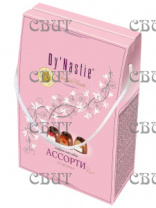 DY'NASTIE ПАКЕТ Конфеты шоколадные АССОРТИ Rose 155г/6шт