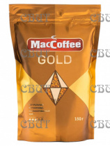 Кофе GOLD Makkoffee натур раств сублим  (д/пак) 150г*12шт