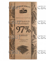 Спартак крафт 75г/20шт Горький элитный 97% какао 12221 СПЕЦЦЕНА