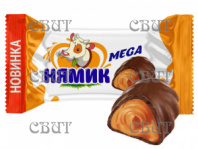 Нямик МЕГА с вареной сгущенкой 190г/10шт
