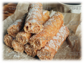 Полешки печенье (трубочка с белой сгущенкой) 1,5кг 30 сут