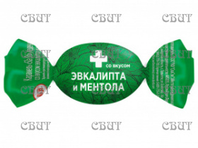 Карамель Sla Sti со вкусом эвкалипта и ментола 1кг*5шт 582  ДОСТУПНАЯ ЦЕНА