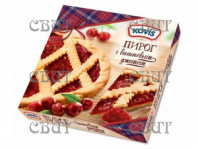 Пирог песочный Kovis с вишневым джемом 430г*6шт