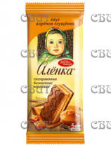 пирожные бисквитные Аленка вкус вареная сгущенка 150г/12шт (5шт.инд.упак*30г) СПЕЦЦЕНАп 787