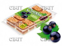 Сдобные палочки  Снежка с черносмородиновым джемом 308г*11шт (22%)
