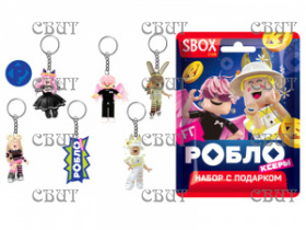 РОБЛОКСЕРЫ КОРЖИК И ДР SBOX CLUB Набор с подар. во флоупаке дой-пак с мармел 12шт/1бл/10г УТ77159 м 