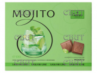 Набор конфет LIQUOR LINE со вкусом МОХИТО 130гр/10шт 4787