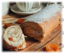 рулет С курагой 500г*30шт  5 сут