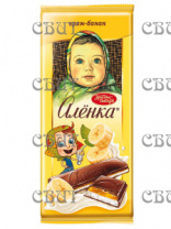 Аленка с начинкой крем-банан 87г/10шт СПЕЦЦЕНА