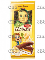 Аленка с начинкой крем-банан 87г/10шт СПЕЦЦЕНА