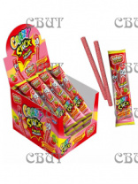 жев.мармелад в кислой обсыпке CrazyGummy CrazyStick со вкусом клубники 20г*24шт*12бл MAR 135