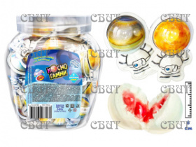 жев.мармелад с кислой начинкой EASY GUMMY КосмоГамми 10г*50шт*12бл 4528