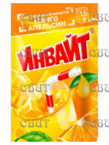 напиток растворимый12г Инвайт Апельсин 12г*24шт*6бл