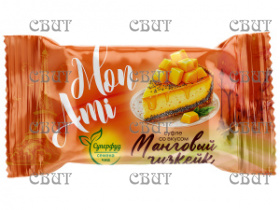 конфеты MonAmi со вкусом Манговый чизкейк с семенами чиа 3 кг C033