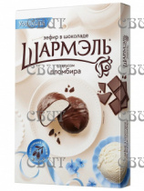 Зефир в шоколаде со вкусом Пломбира Шармэль 250гр/8шт																					
