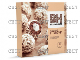 Птифур с кокосовым кремом Baker House 225гр/10шт