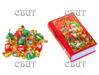 НГ В гостях  у Деда Мороза  (КНИГА)  180г*10шт  233