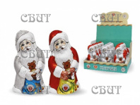фигура из молочного шоколада Дед Мороз 50г*12шт 1733-12