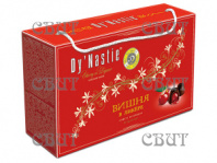 DY'NASTIE ЧЕМОДАНЧИК Конфеты шоколадные Вишня в ликере 160г/8шт