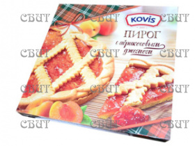 Пирог песочный Kovis с абрикосовым джемом 430г*6шт