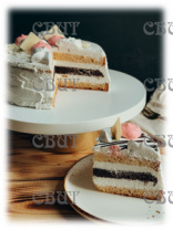 торт Белоснежка 850г*12шт 5 сут