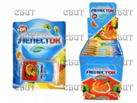 освежающие пластинки Свежий лепесток мультифрукт 0,8г*20шт*24бл AE 003