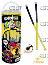 сахарная пудра Соломка Sour (Соур) 25см 3,5г*300шт*8бл 4178 СПЕЦЦЕНА