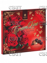 Карусель вкуса CreamLine 340г/10шт Красные розы с крем.начинками с шок,вишн,орех вкусами СПЕЦЦЕНА