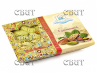 Халва 300г/1шт Арахисовая с фисташкой (Тюльпан)
