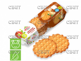 Сдобные вафельки с орехом 245г*21шт С-95