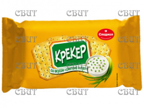 Крекер Сладиал со вкусом Сметана и лук 105г/40шт 047