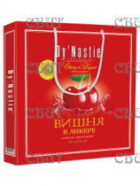 DY'NASTIE СУМОЧКА Конфеты шоколадные Вишня в ликере 220г/5шт