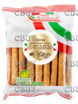 Палочка хлебная По-итальянски с кунжутом 180г*12шт 24466 