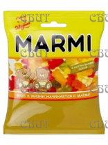 Марми100г жевательный желейный с соком в форме Мишки 100г/25шт М-100