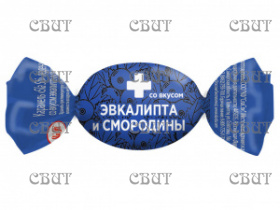 Карамель Sla Sti со вкусом эвкалипта и смородины 1кг*5шт 110 