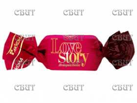 Лав Стори (Love Story) горький мини-шоколад в завертке 500г/8шт
