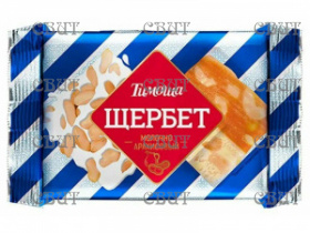 Щербет молочно-арахисовый 200г/16шт Тимоша ЩБ013