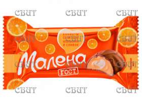 Малена со вкусом Апельсина и сливок 3кг СПЕЦЦЕНА