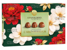 Карусель вкуса 110г/20шт с начинкой сливочный крем  ЗЕЛЕНЫЕ СПЕЦЦЕНА