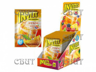 напиток растворимый9г INVITE Апельсин 9г*24шт*8бл