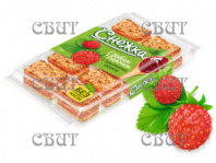 Сдобные палочки  Снежка с земляничным джемом 308г*11шт (22%)