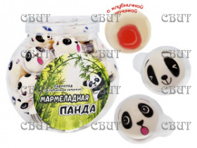 жев.мармелад с начинкой Мармеладная Панда 10г*50шт*12бл 4403