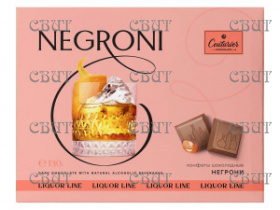 Набор конфет LIQUOR LINE со вкусом НЕГРОНИ 130гр/10шт 4790