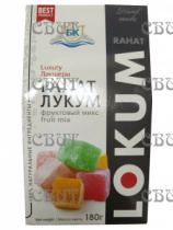 Рахат-лукум 180г/1шт Лакшери фруктовый микс