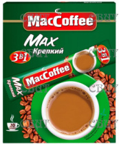 Max Крепкий (MacCoffee) карт.уп 16г*20шт*10бл
